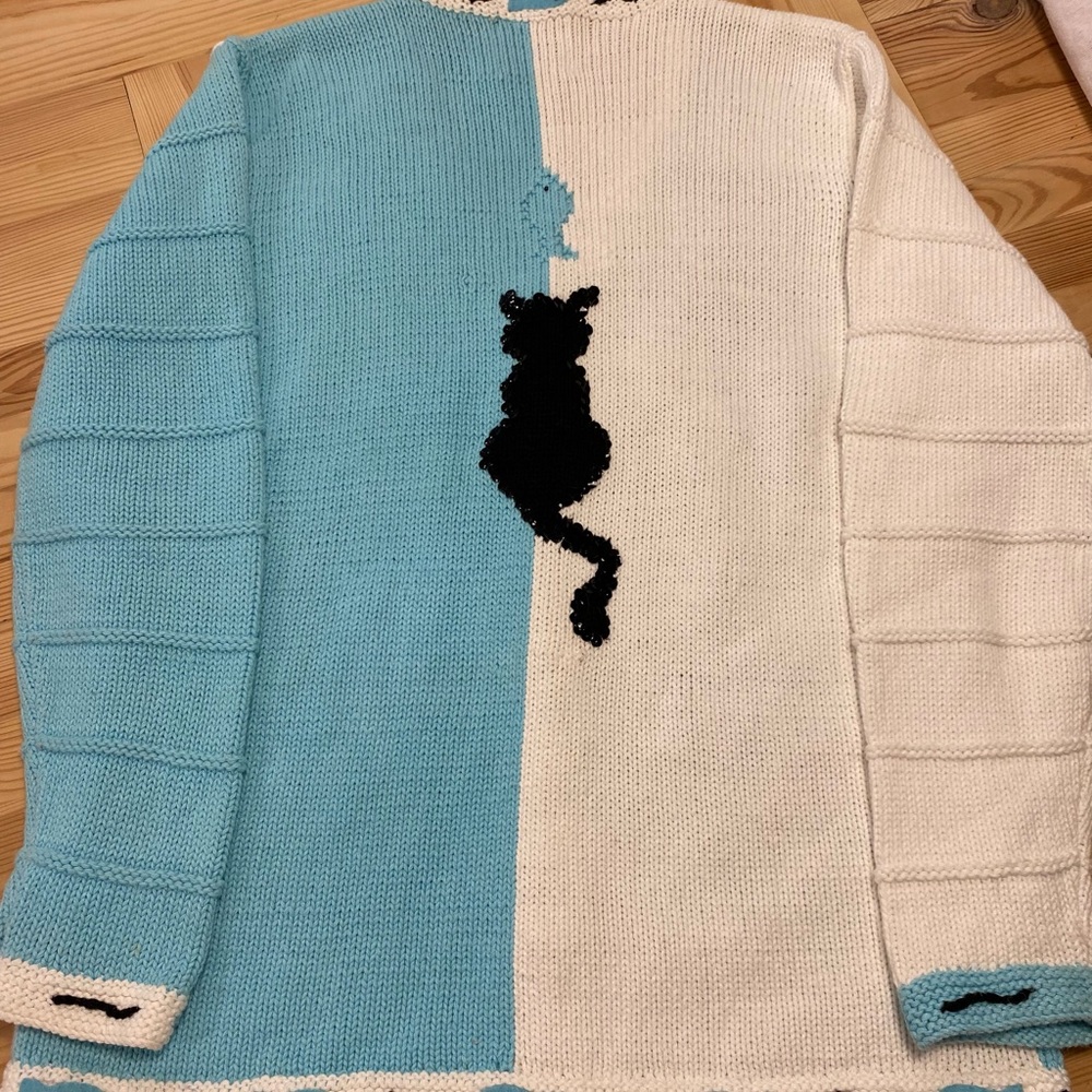 Cat sweater vintage - Picture 8 of 14